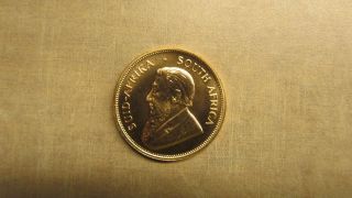 1 Oz Gold South African Krugerrand Coin - 1979 - Uncirculated photo