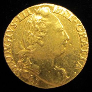 Great Britain 1782 George Iii Gold Guinea Coin photo
