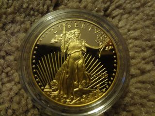 2008 W $50 Gold American Eagle 1 Ounce Proof photo