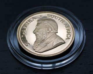 1oz Fine Gold South Africa Krugerrand Gold Bullion Coin) 1 Troy Ounce photo