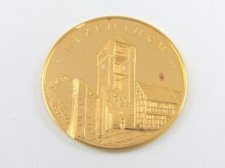 Hexenturm Austrian Witches Tower 4g Fine Gold Coin photo