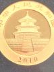 2010 1/2oz Chinese Gold Panda.  999 Fine Gold Coin - China photo 7