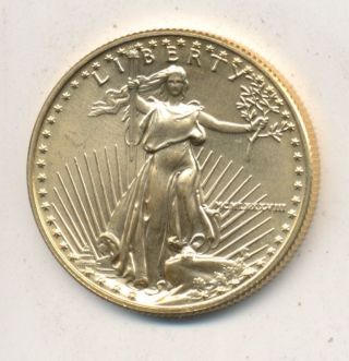1988 American Gold Eagle 1/2 Oz - Key Date - Uncirculated photo