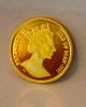 1991 Isle Of Man 1/5 Crown 9999 Gold Proof Norwegian Cat Coin Gold photo 1
