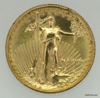 1991 $10 Gold American Eagle 1/4oz Key Rare Date photo