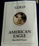 1993 $25 United States Gold Eagle,  1/2 Ounce Gold Coin Gold photo 3