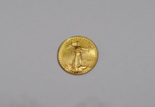 2004 1/10 Ounce Fine Gold American Eagle $5 Coin photo