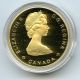 1985 $100 Canada Proof Gold Coin National Parks Mountain Sheep Box/coa Hucky Coins: Canada photo 1
