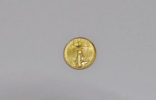 1997 1/10 Ounce Fine Gold American Eagle $5 Coin photo