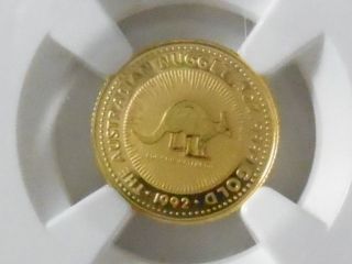 1992 1/20 Oz.  9999 Gold Australia Wallaroo Coin Ngc 2791441 - 012 Uncirculated photo