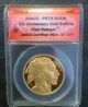 2010 W 1oz $50 Anacs Pr70 Gold Buffalo First Release 5th Anniversary Coin Gold photo 5