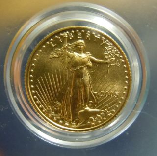 2005 $5 American Gold Eagle 1/10 Oz. photo