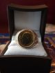 Vintage Solid 14k Gold $2.  5 Peso Mexican 22k Gold Coin Ring Not Scrap Gold photo 8