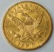 1893 $10 American Liberty Head Gold Eagle Coin Rare Gold photo 1