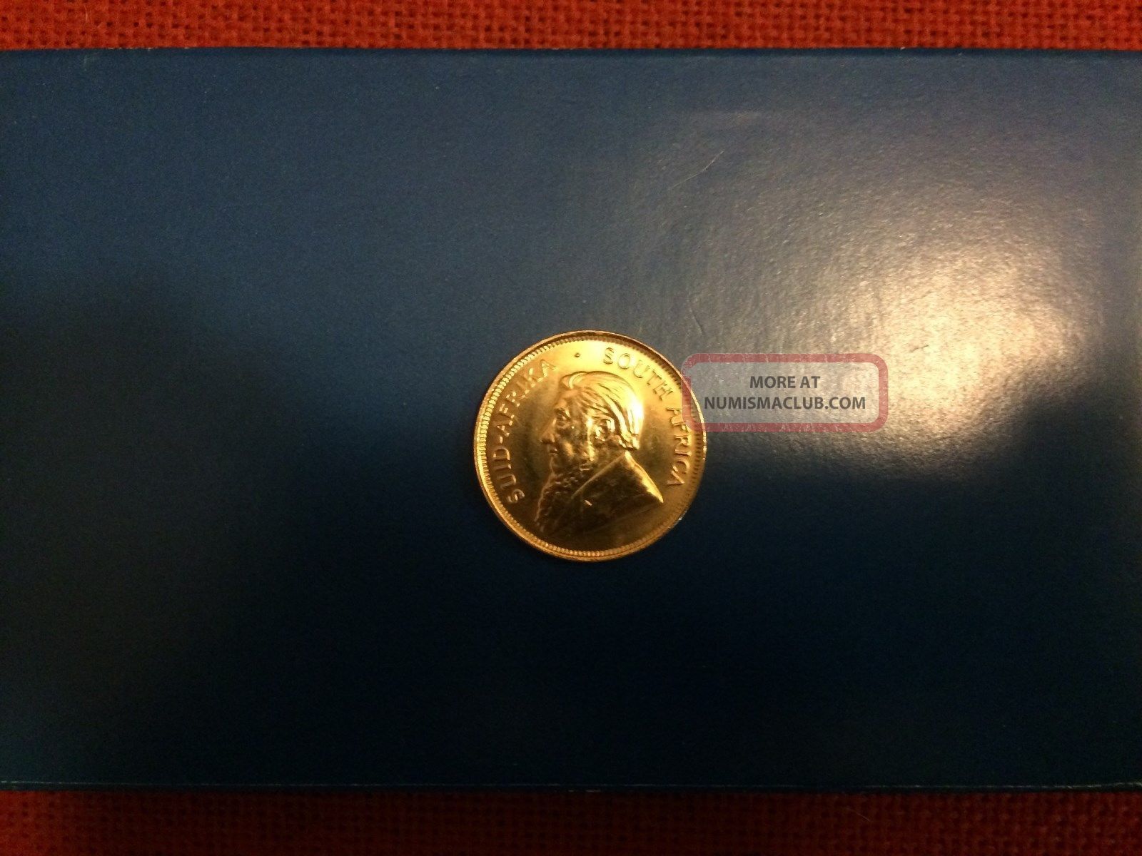 1982 1 2 Ounce Gold Krugerrand Coin