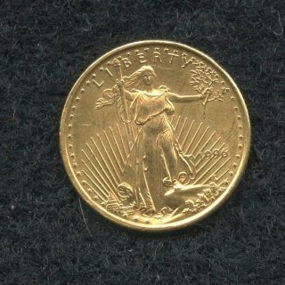 1996 Unc.  $5 Gold American Eagle N/r photo