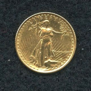 1986 Unc.  $5 Gold American Eagle First Year N/r photo