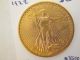 1922 $20 Saint Gaudens Gold Double Eagle Gem Brilliant Uncirculated Gold (Pre-1933) photo 6