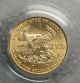 2002 - 1/10 Oz.  Gold American Eagle $5 - Pcgs Ms 69 Gold photo 2