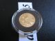 2012 American Gold Eagle 1/10 Oz $5 Coin In Plastic Capsule Gold photo 1