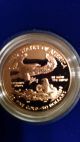 1986 Gold American Eagle 1 Oz.  Proof Coin And Gold photo 2