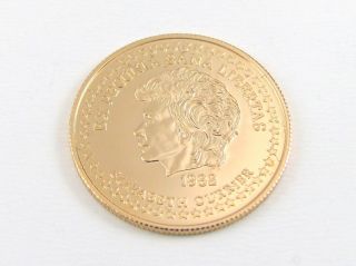 1982 Elizabeth Currier 10 Piece Gold Coin 1/10oz 24k photo