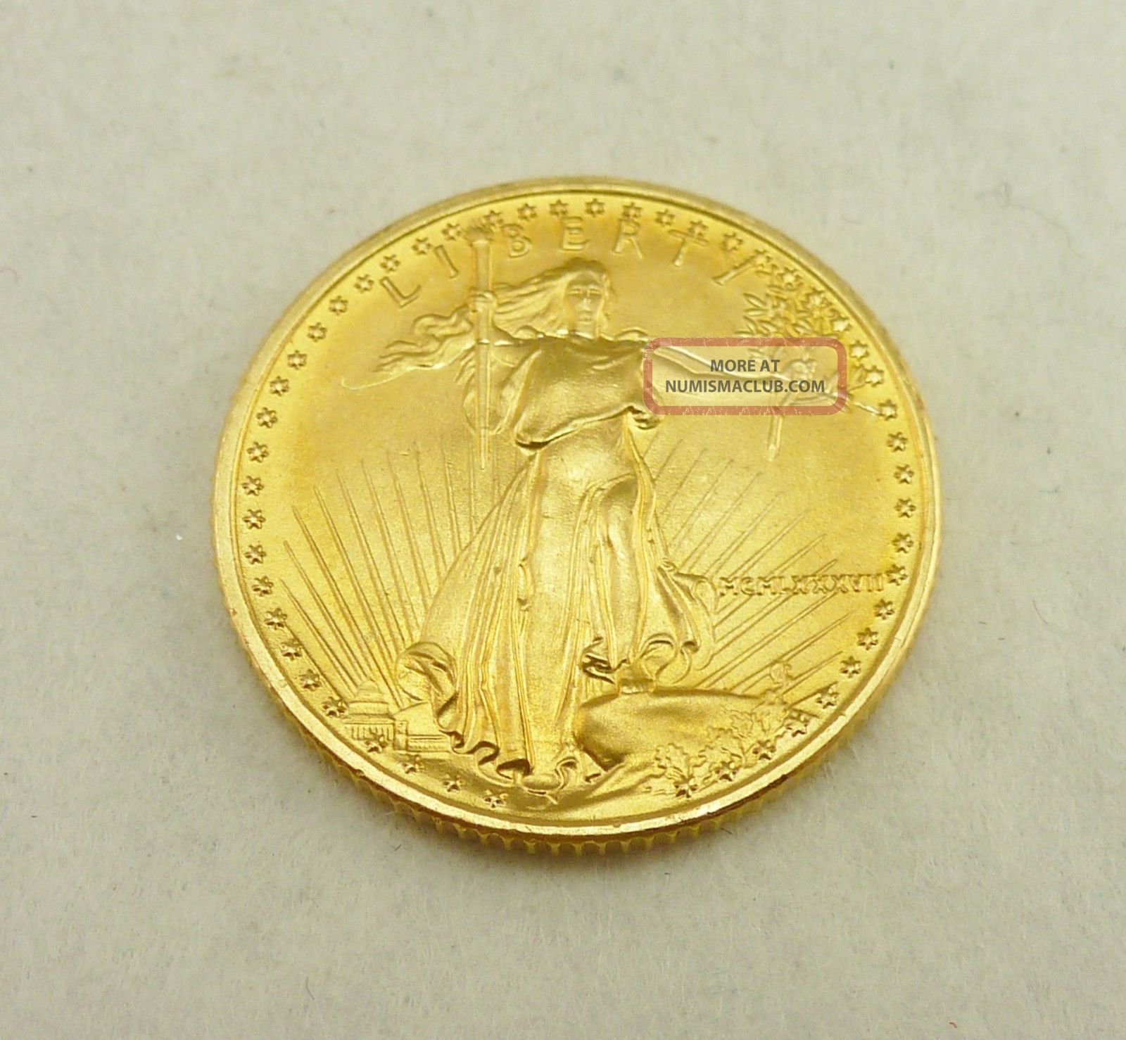 1 10 Ounce Gold Eagle Coin U S A Uncirculated Over All Coin 1-10-ounce-gold-eagle-coin-u-s-a-uncirculated-over-all-coin