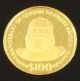 1974 Fiji Islands $100 Gold Proof Coin Commemorate Cession To Great Britain Gold photo 1