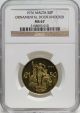 1976 Malta Gold 50 Pound Europe Commemorative Ngc Ms 67 01064746b Europe photo 2