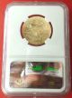 2010 Gold Eagle $25 1/2oz.  999 Fine Gold Ngc Graded Perfect Ms - 70 Early Release Gold photo 1