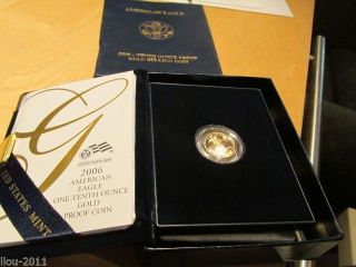 Nmib 2006 American Eagle One - Tenth Ounce Gold Bullion Coin photo