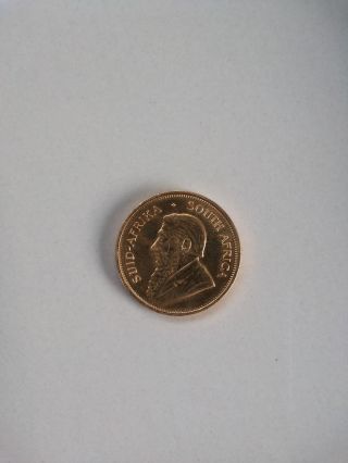 1980 1 Oz Gold Coin South African Krugerrand photo