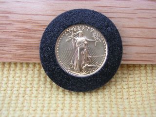 1986 1/10 Oz $5 American Eagle Gold Coin Uncirculated photo