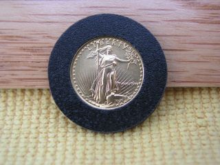 1987 1/10 Oz $5 American Eagle Gold Coin Uncirculated photo