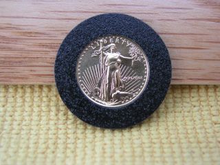 1989 1/10 Oz $5 American Eagle Gold Coin Uncirculated photo