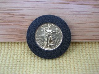 1990 1/10 Oz $5 American Eagle Gold Coin Uncirculated photo