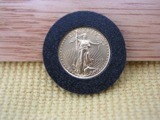 1993 1/10 Oz $5 American Eagle Gold Coin Uncirculated photo