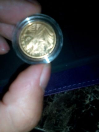 1987 Us $5 Dollar Gold Coin Constitution Bicentennial photo