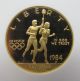 1984 W Olympics $10 Pf69 Ultra Cameo Ngc Certified Gold Half Ounce Gold Coin Commemorative photo 2