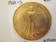 1910 - S $20 Saint Gaudens Gold Double Eagle Gem Brilliant Uncirculated Gold (Pre-1933) photo 2