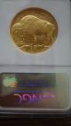 2008 - W Ngc Ms70 Early Release $50 Gold Buffalo.  9999 One Ounce 24k Gold photo 6
