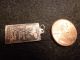 Miniature Imm 999 Silver One Gram Bar 13/16 