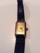5 Gram Credit Suisse 99.  9 Gold Bar Watch Vintage With Lizard Band Gold photo 1