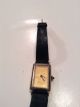 5 Gram Credit Suisse 99.  9 Gold Bar Watch Vintage With Lizard Band Gold photo 4