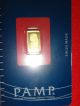 1 Gram Gold Bar Pamp Suisse Lady Fortuna (in Assay).  9999 Fine Gold photo 7