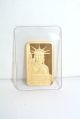 Credit Suisse 5 Gram.  9999 Fine Gold Statue Of Liberty Bar (l4 - B) Gold photo 1