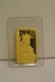 Credit Suisse 5 Gram.  9999 Fine Gold Statue Of Liberty Bar (l4 - B) Gold photo 2