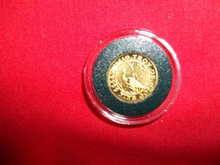 1/10th Troy Oz.  Gold Coin,  Monarch Precious Metals Uncirculated. photo