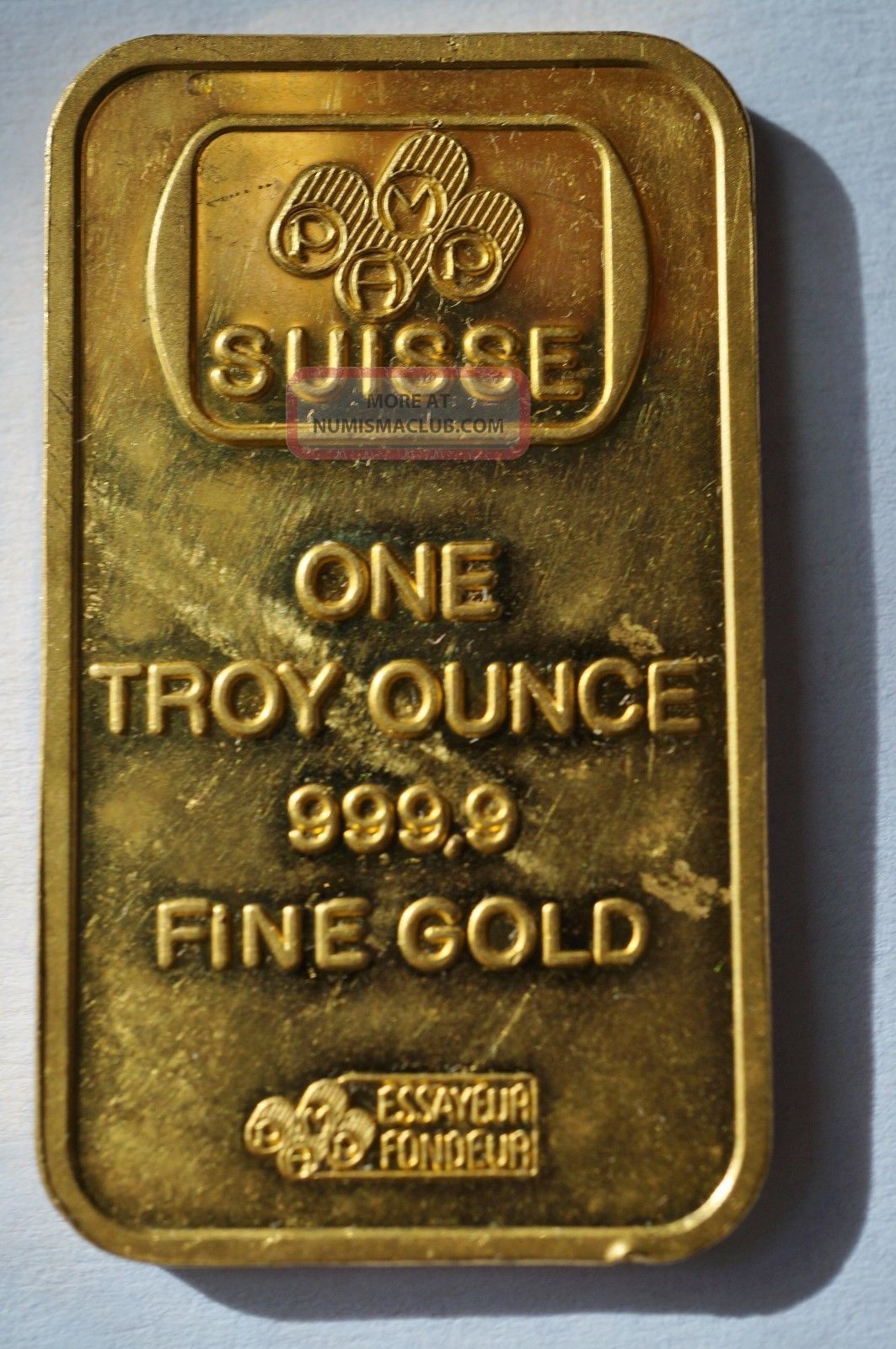 Credit Suisse 1 Oz Gold Bar