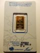 5gm Pure Gold 5 Grams Pure.  9999 Fortuna On Pamp Suisse Bar Gold photo 1